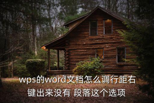 wps段落設置在哪里,ipad wps段落設置在哪里