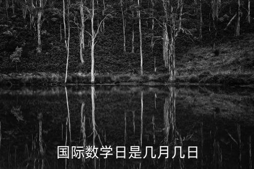 圓周率日,國際圓周率日