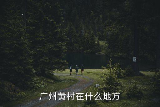 廣州黃村航拍，廣州黃村在什么地方