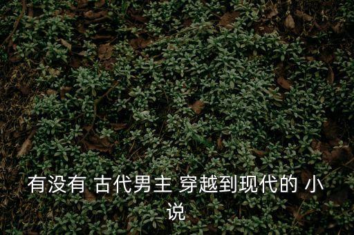 古代穿越到現(xiàn)代的小說,穿越到現(xiàn)代小說你知道多少?