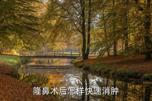 深圳假體隆鼻快速消腫，隆鼻手術(shù)后怎樣快速消腫