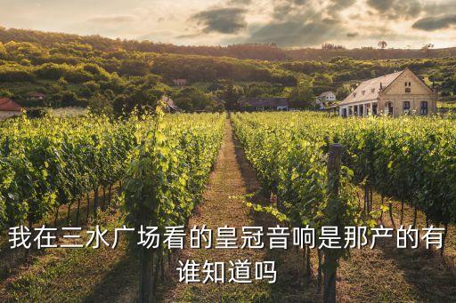 我在三水廣場(chǎng)看的皇冠音響是那產(chǎn)的有誰知道嗎