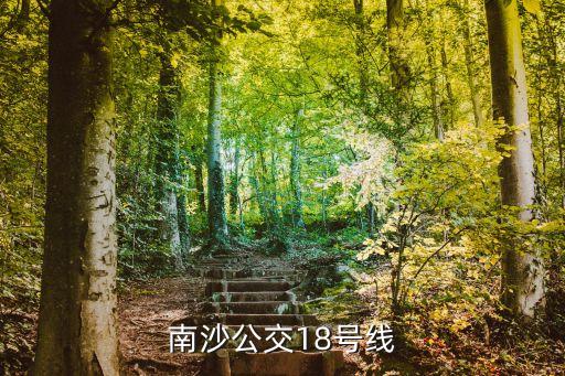 南沙公交18號(hào)線