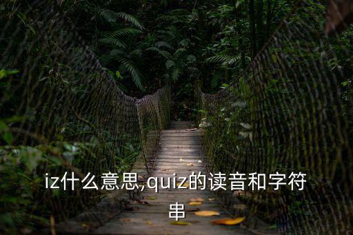 quiz什么意思,quiz的讀音和字符串