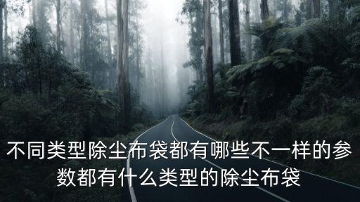 不同類型除塵布袋都有哪些不一樣的參數(shù)都有什么類型的除塵布袋