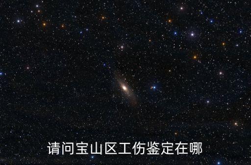 請問寶山區工傷鑒定在哪