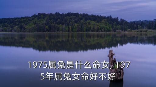 1975年屬兔是什么命,75年屬兔是什么命?