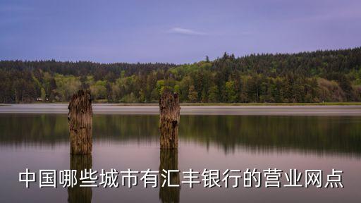 中國哪些城市有匯豐銀行的營業網點