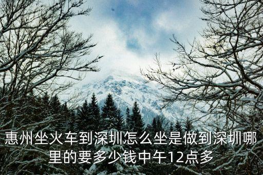 惠州雙月灣回深圳，從惠東縣平海鎮(zhèn)惠東雙月灣如何到深圳羅湖大概需要多久的時(shí)間