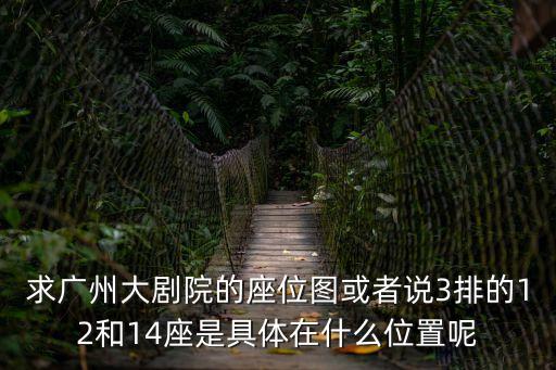 廣州大劇院二層第幾排，廣州大劇院 二層中間好還是 一層后排好
