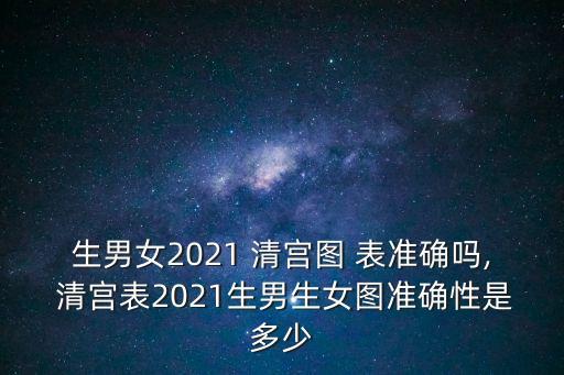 生男女2021 清宮圖 表準(zhǔn)確嗎, 清宮表2021生男生女圖準(zhǔn)確性是多少