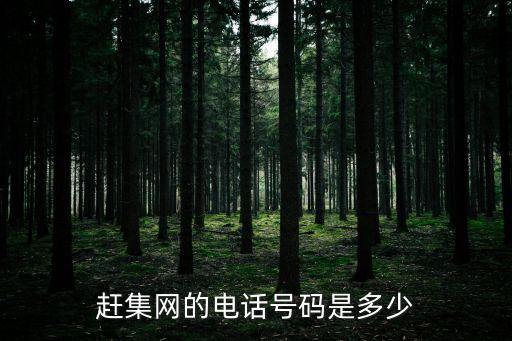 趕集網的電話號碼是多少