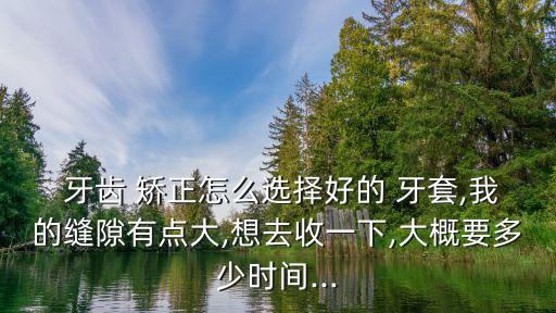 牙齒矯正牙套,兒童牙齒矯正牙套