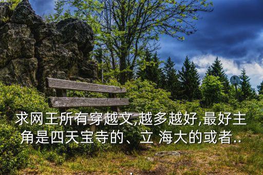求網(wǎng)王所有穿越文,越多越好,最好主角是四天寶寺的、立 海大的或者...