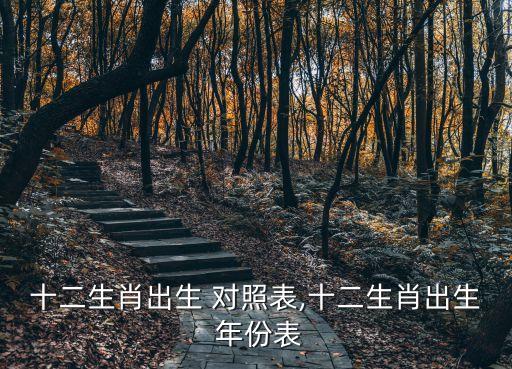 屬相年份對照表,十二生肖屬相年齡對照表