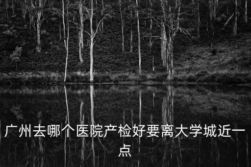 廣州去哪個醫(yī)院產(chǎn)檢好要離大學(xué)城近一點