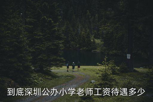 深圳教師年薪一般多少，深圳教師工資最高多少一月