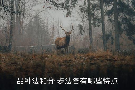 品種法和分 步法各有哪些特點