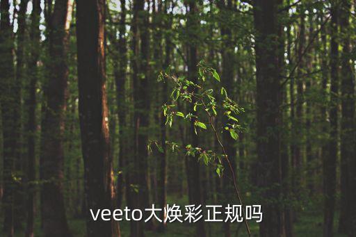 veeto大煥彩正規嗎