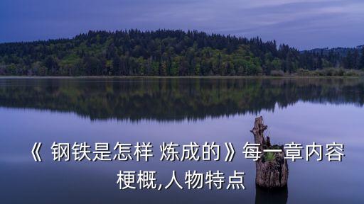 《 鋼鐵是怎樣 煉成的》每一章內容梗概,人物特點