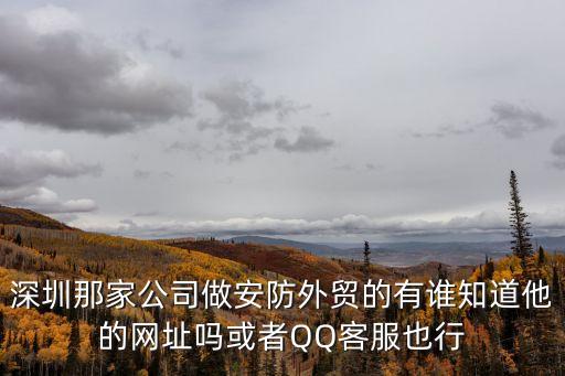深圳安防產(chǎn)品網(wǎng)，深圳安防監(jiān)控