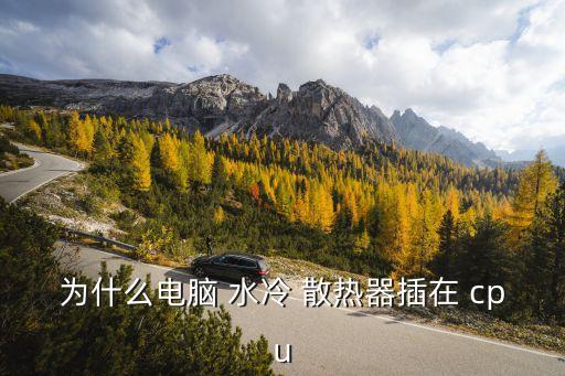 為什么電腦 水冷 散熱器插在 cpu