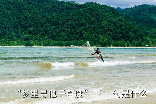驀然回首下一句,光陰似箭,歲月如梭,驀然回首下一句