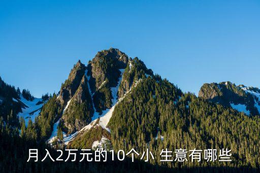 藏在農村的暴利小生意,農村暴利小生意有哪些?