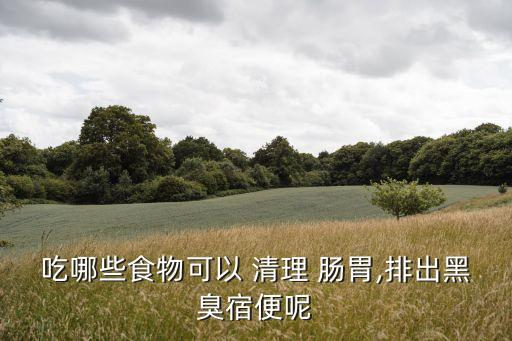 清理腸胃,吃什么能清理腸胃?