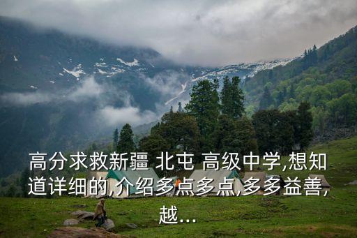 北屯高級中學,新疆生產建設兵團第十師北屯高級中學