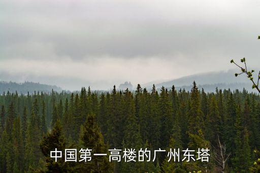 中國第一高樓的廣州東塔