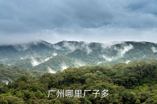 廣州哪里廠子多