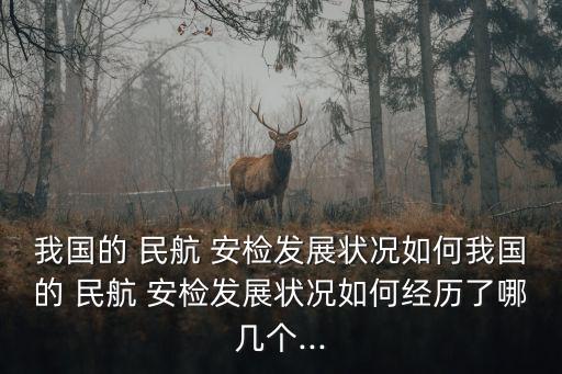 我國的 民航 安檢發展狀況如何我國的 民航 安檢發展狀況如何經歷了哪幾個...