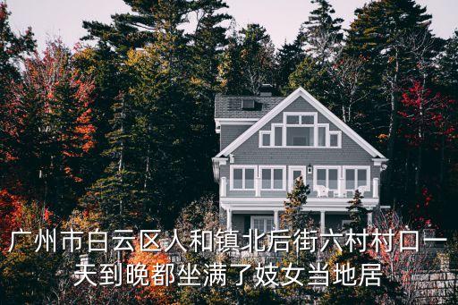 廣州市白云區(qū)人和鎮(zhèn)北后街六村村口一天到晚都坐滿了妓女當(dāng)?shù)鼐? class=