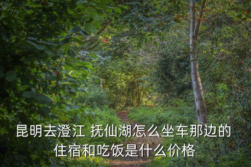昆明去澄江 撫仙湖怎么坐車那邊的 住宿和吃飯是什么價格