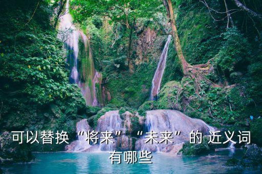 可以替換“將來”“未來”的 近義詞有哪些
