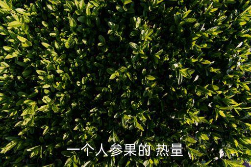一個人參果的 熱量