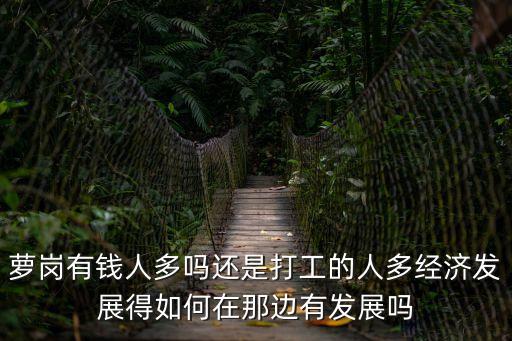 蘿崗有錢人多嗎還是打工的人多經(jīng)濟(jì)發(fā)展得如何在那邊有發(fā)展嗎