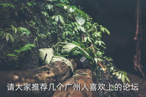 廣州什么論壇人多，求廣州最活躍最熱的論壇