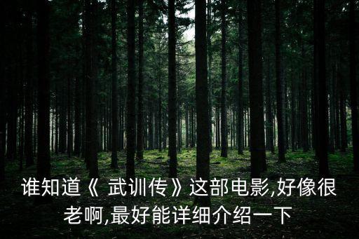 武訓