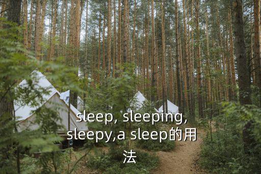sleep名詞,睡覺n.睡眠n.!