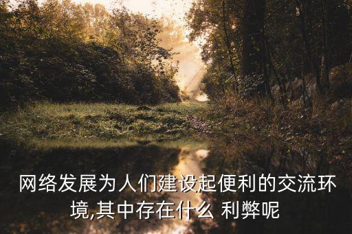 網絡的利弊