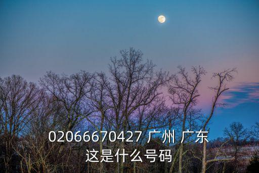 野兔 物流 廣州電話，02066670427 廣州 廣東這是什么號碼