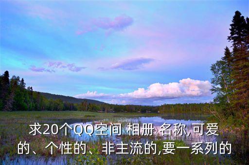求20個QQ空間 相冊 名稱,可愛的、個性的、非主流的,要一系列的