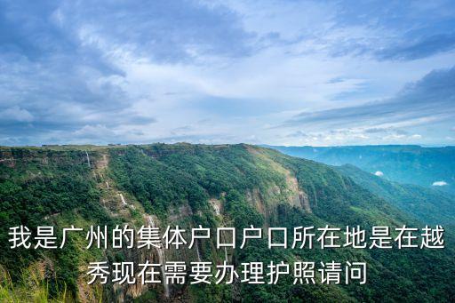 我是廣州的集體戶口戶口所在地是在越秀現(xiàn)在需要辦理護(hù)照請問