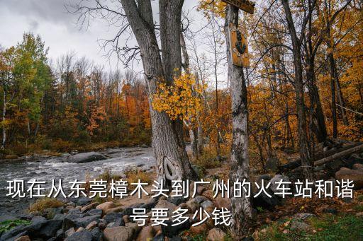 樟木頭到廣州多少錢，樟木頭和諧號到廣州要多少錢