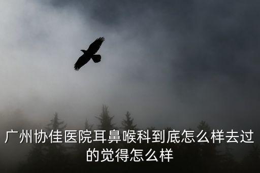 廣州協佳 耳鼻喉科，廣州協佳醫院耳鼻喉科到底怎么樣去過的覺得怎么樣