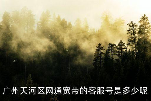 廣州天河區(qū)網(wǎng)通寬帶的客服號(hào)是多少呢