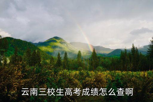 云南高考查分,高考成績公布后可登錄教育考試院門戶網站查詢