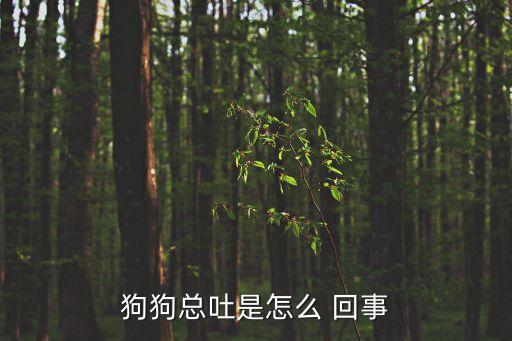 狗嘔吐是怎么回事,2個月小狗嘔吐是怎么回事